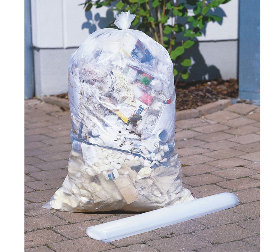 Affaldssække | Affaldshåndtering: Affaldssække Goliath transparente
