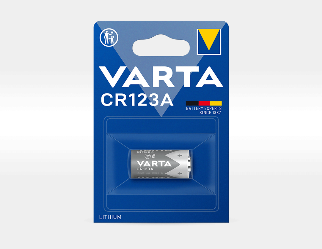 Electronics: VARTA battery CR123