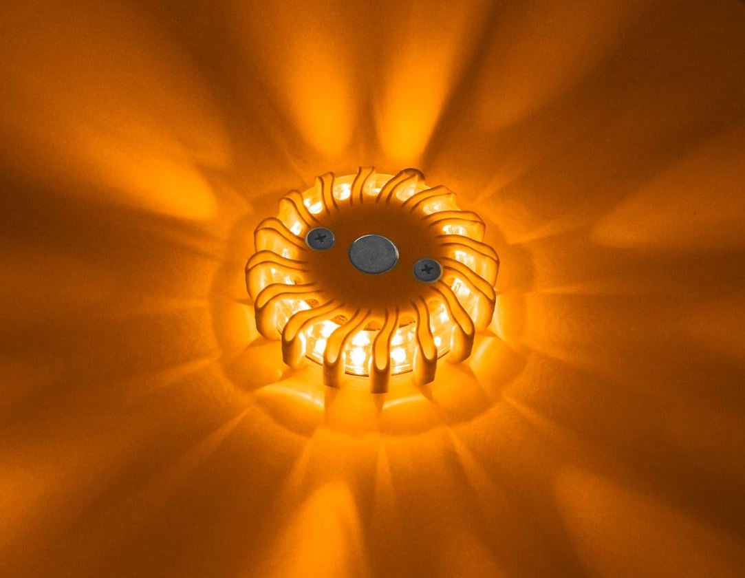 Andet: LED-advarselslys + orange