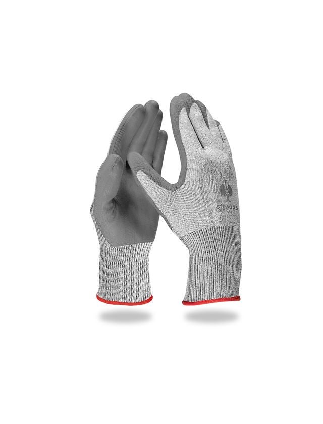 Coated: PU cut protection gloves, level C