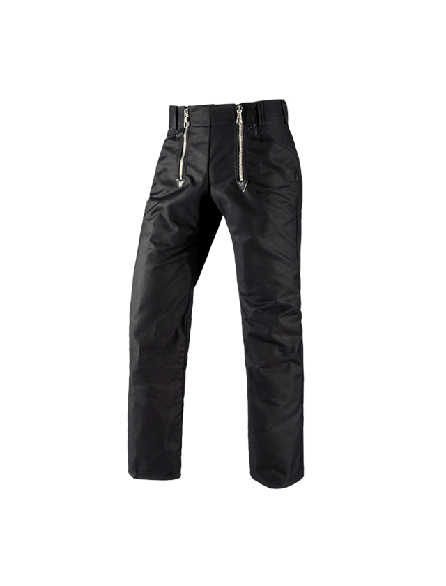 Work Trousers: e.s. Craftman's Trousers Moleskin Torsten + black 1