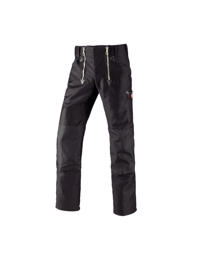 Roofer / Crafts: e.s. Craftman's Work Trousers Cordura with Stretch + black 2