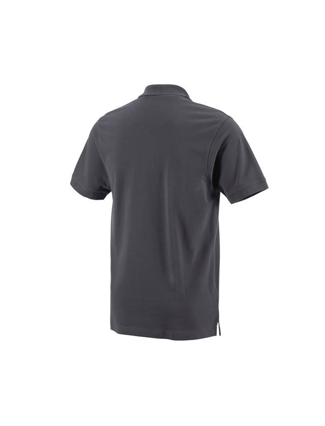 Topics: e.s. Polo shirt cotton Pocket + anthracite 3