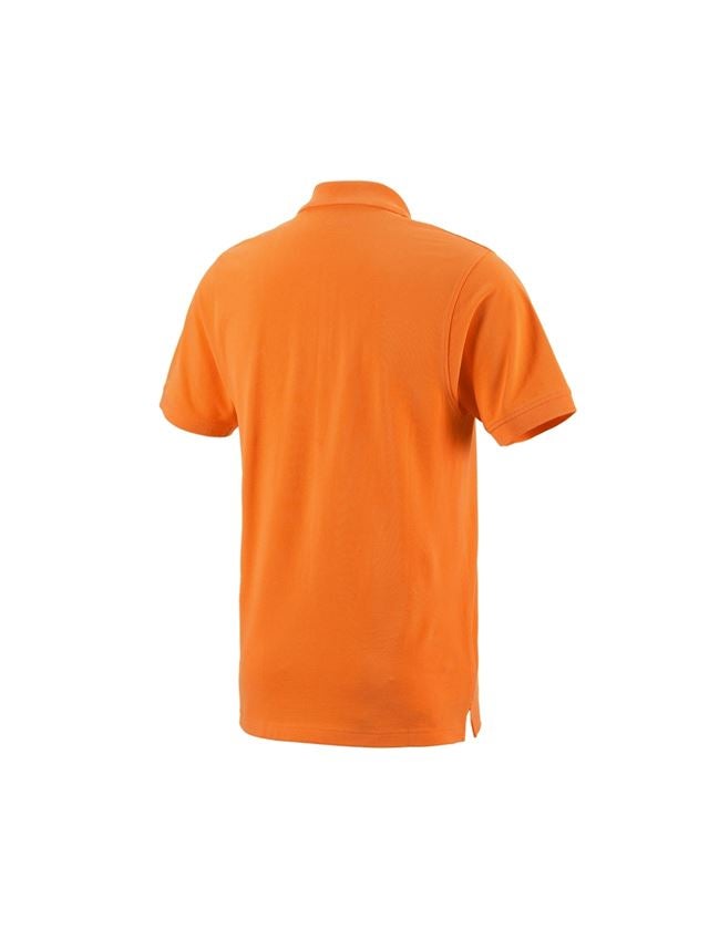 T-Shirts, Pullover & Skjorter: e.s. Polo-Shirt cotton Pocket + orange 1