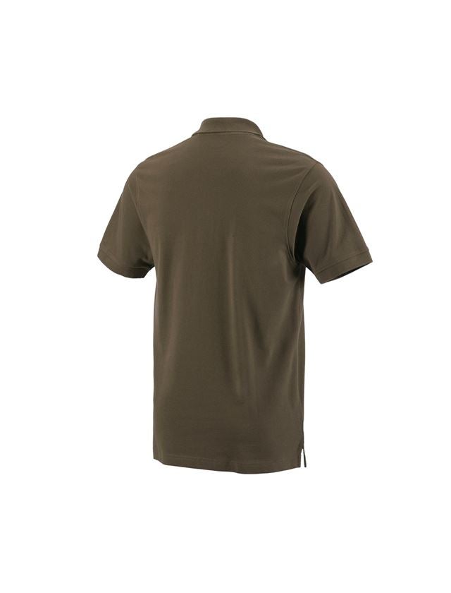T-Shirts, Pullover & Skjorter: e.s. Polo-Shirt cotton Pocket + oliven 2