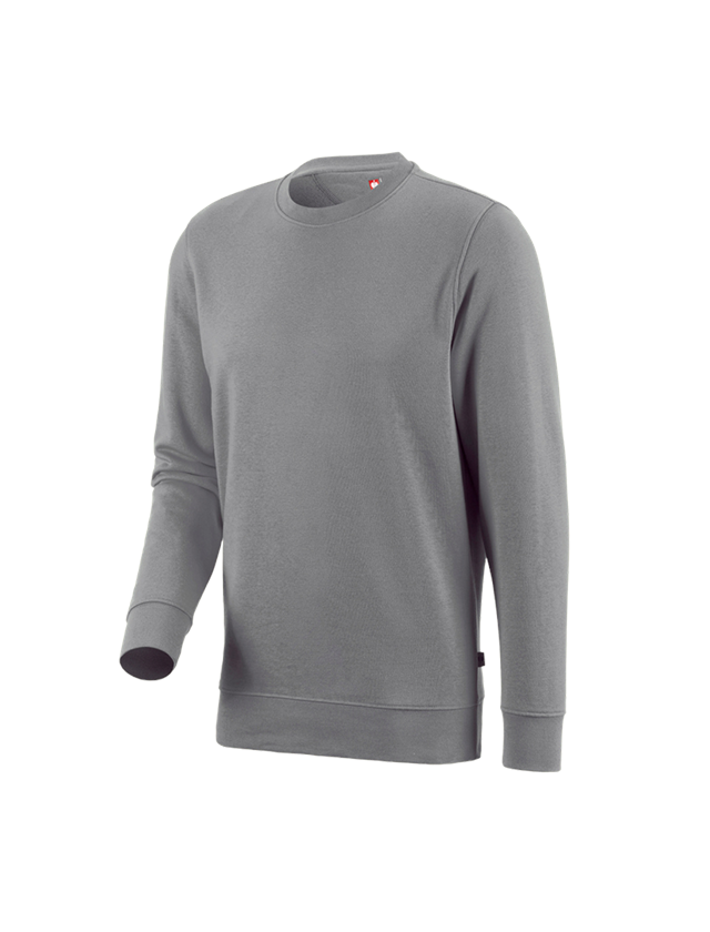 T-Shirts, Pullover & Skjorter: e.s. Sweatshirt poly cotton + platin 2