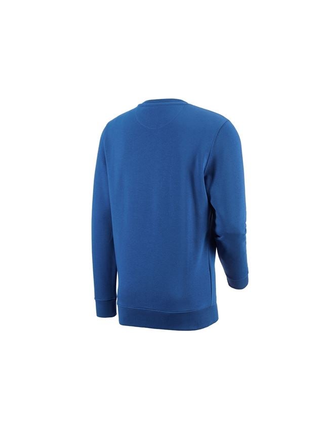 Tømrer / Snedker: e.s. Sweatshirt poly cotton + ensianblå 2