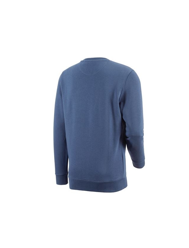 T-Shirts, Pullover & Skjorter: e.s. Sweatshirt poly cotton + kobolt 1