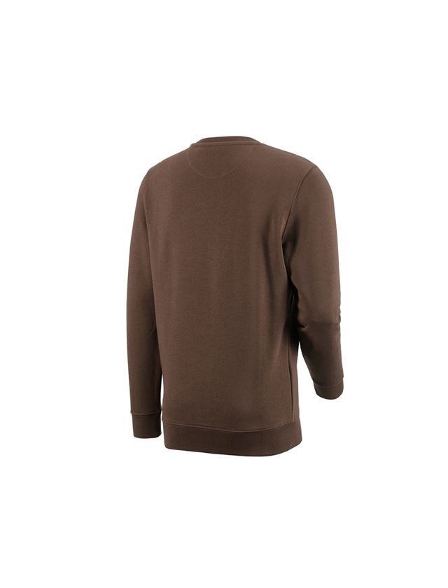 Emner: e.s. Sweatshirt poly cotton + hasselnød 3