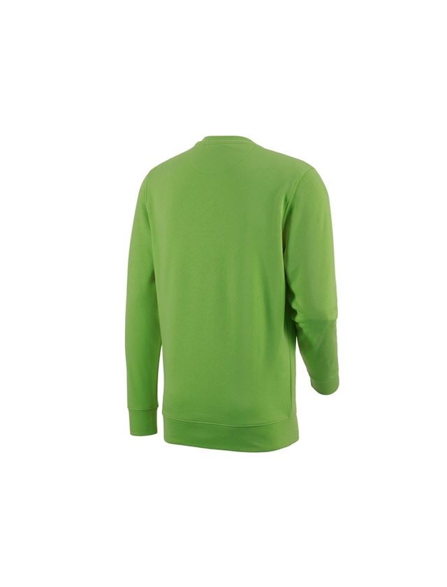 T-Shirts, Pullover & Skjorter: e.s. Sweatshirt poly cotton + havgrøn 1