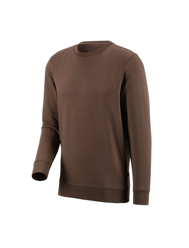Emner: e.s. Sweatshirt poly cotton + hasselnød 2