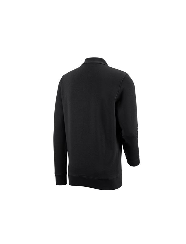 T-Shirts, Pullover & Skjorter: e.s. Sweatshirt poly cotton Pocket + sort 2