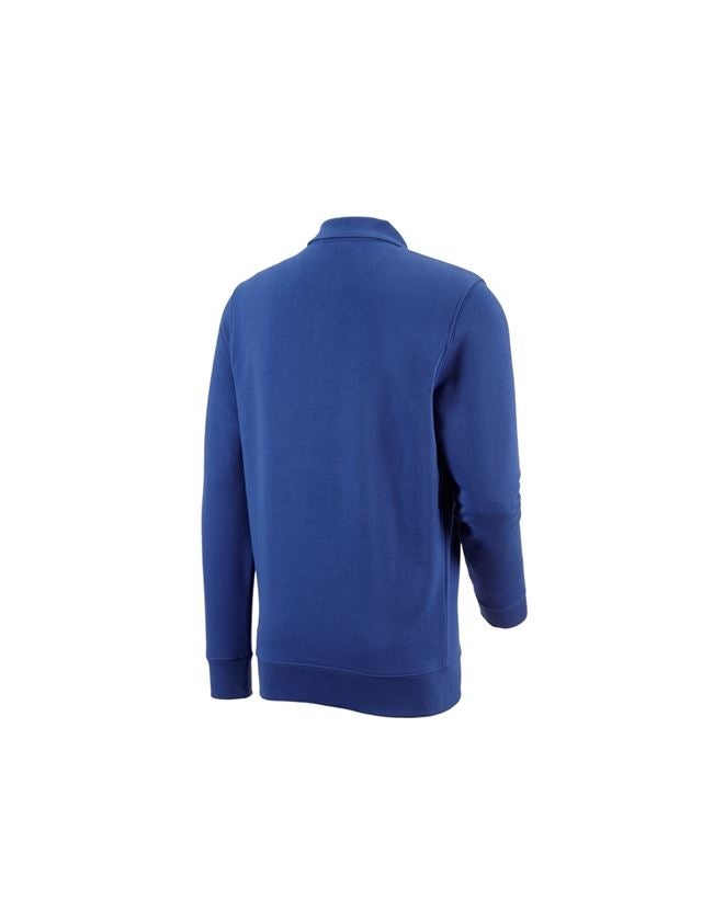 T-Shirts, Pullover & Skjorter: e.s. Sweatshirt poly cotton Pocket + kornblå 1
