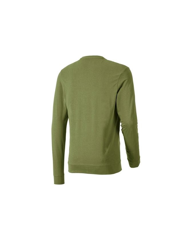 T-Shirts, Pullover & Skjorter: e.s. Longsleeve cotton stretch + skov 3