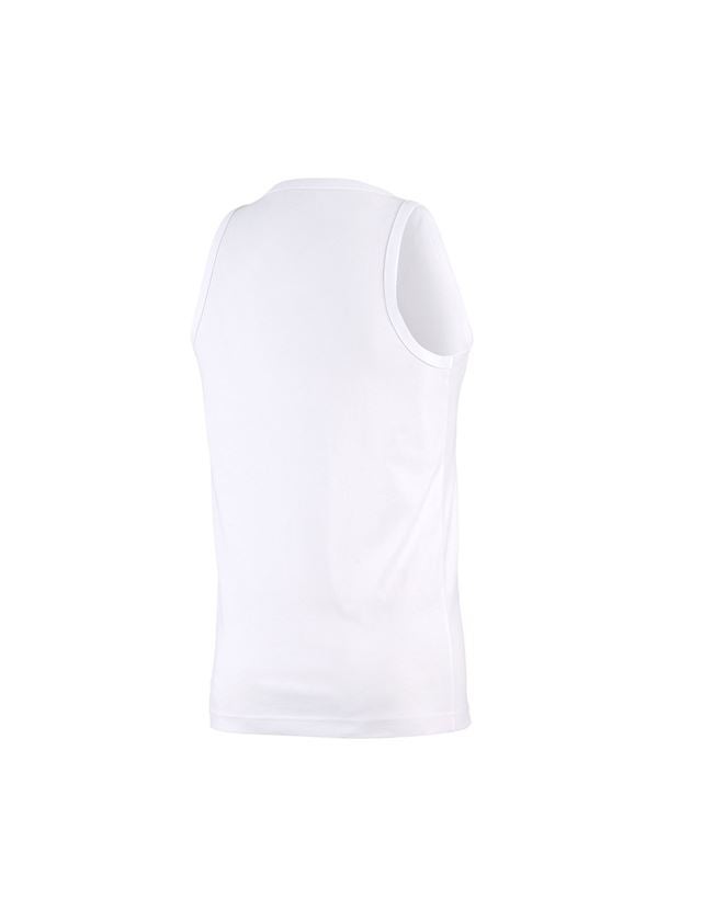 T-Shirts, Pullover & Skjorter: e.s. Athletic-Shirt cotton + hvid 2