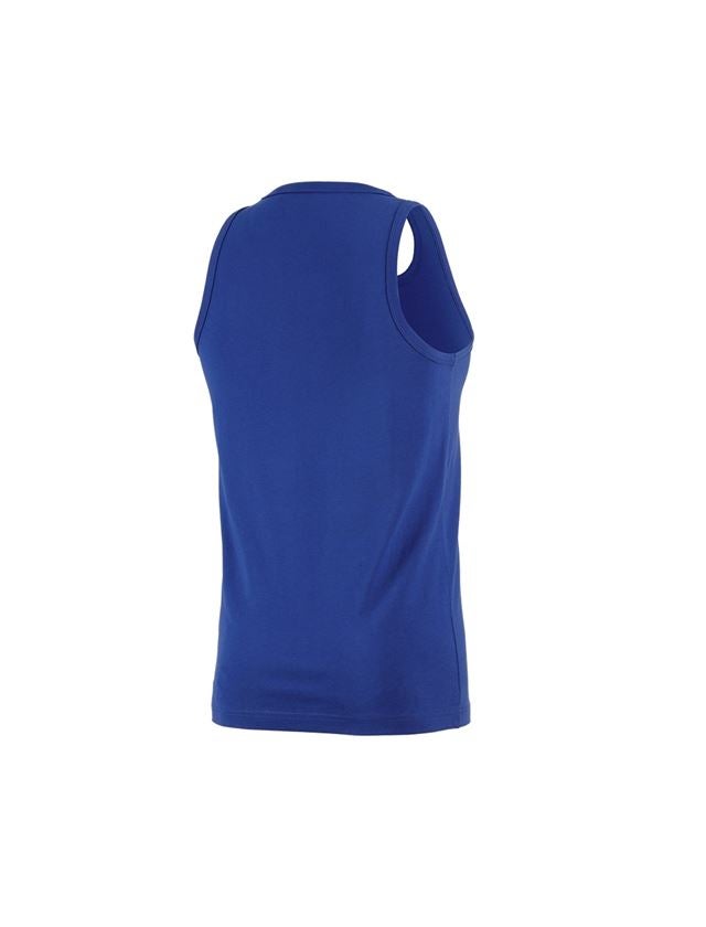 T-Shirts, Pullover & Skjorter: e.s. Athletic-Shirt cotton + kornblå 1