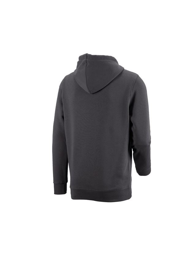 T-Shirts, Pullover & Skjorter: e.s. Hoody-Sweatshirt poly cotton + antracit 2