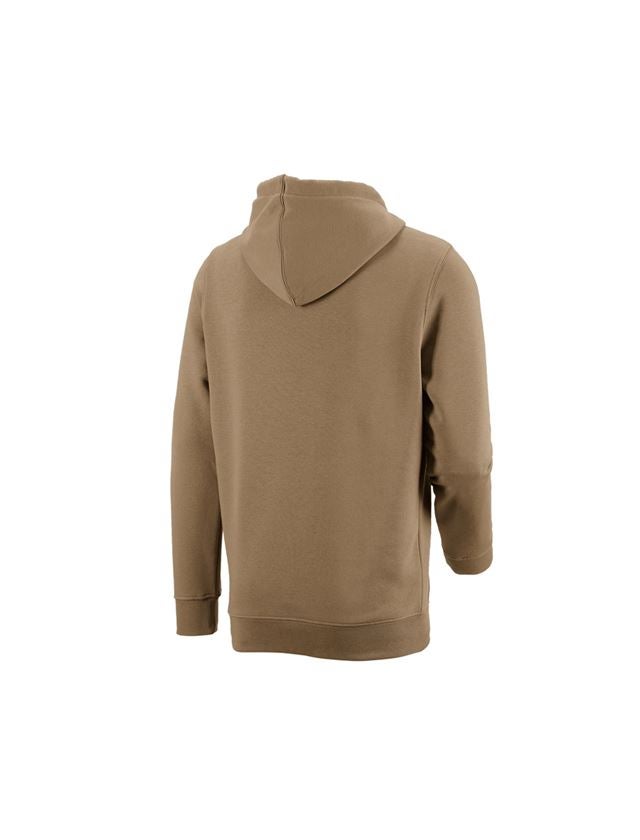 T-Shirts, Pullover & Skjorter: e.s. Hoody-Sweatshirt poly cotton + kaki 2