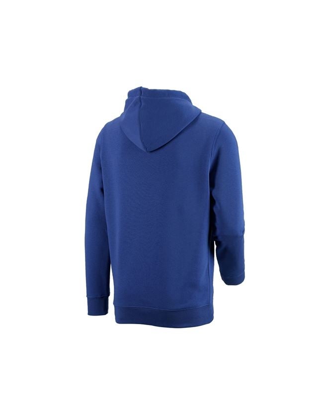 T-Shirts, Pullover & Skjorter: e.s. Hoody-Sweatshirt poly cotton + kornblå 1