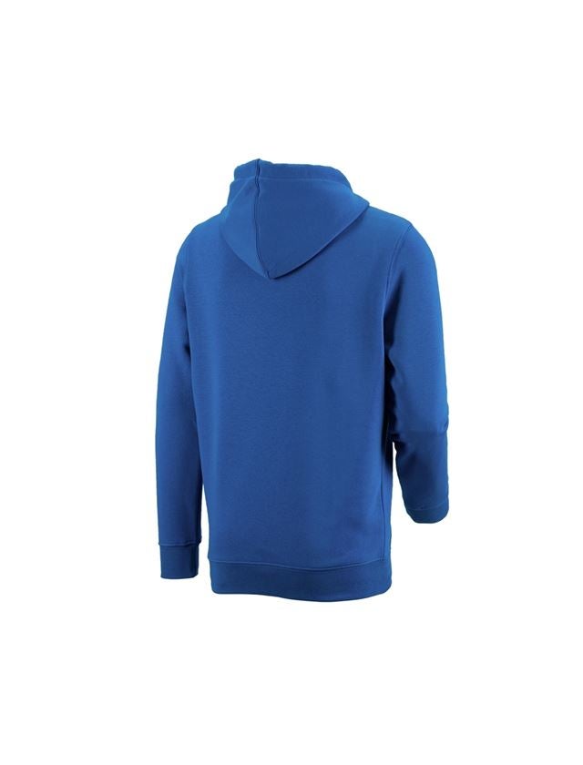 Plumbers / Installers: e.s. Hoody sweatshirt poly cotton + gentianblue 3