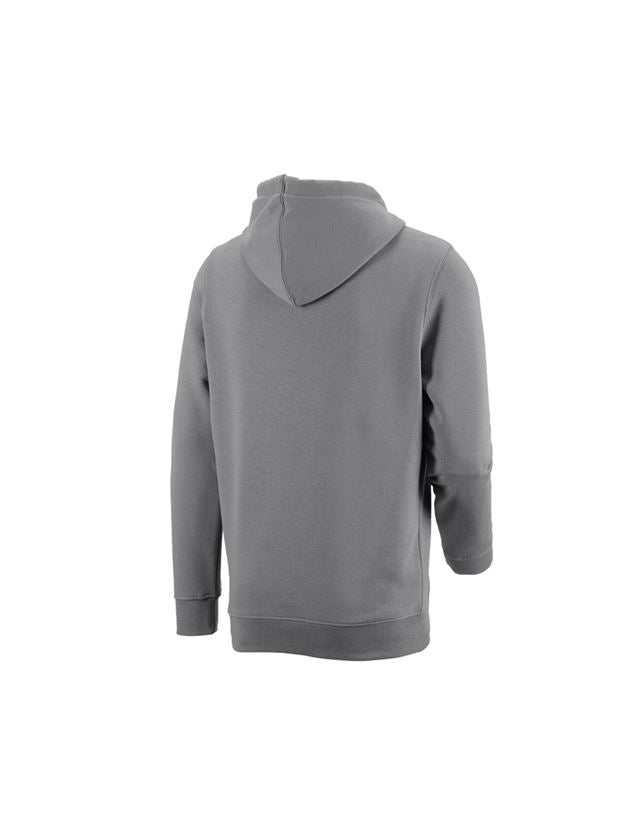 T-Shirts, Pullover & Skjorter: e.s. Hoody-Sweatshirt poly cotton + platin 3