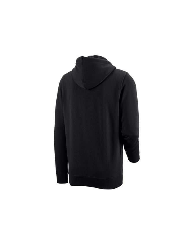 Topics: e.s. Hoody sweatjacket poly cotton + black 3