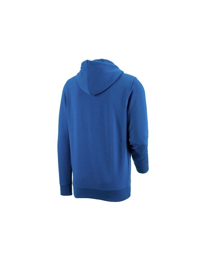 T-Shirts, Pullover & Skjorter: e.s. Hoody-Sweatjakke poly cotton + ensianblå 2