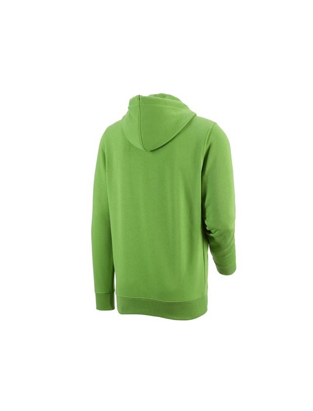 Topics: e.s. Hoody sweatjacket poly cotton + seagreen 1