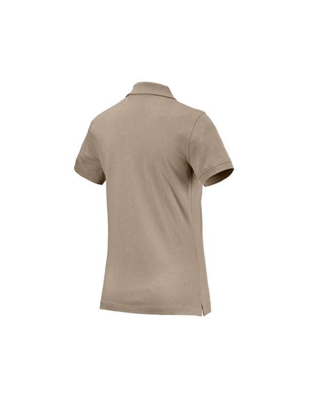Plumbers / Installers: e.s. Polo shirt cotton, ladies' + clay 1