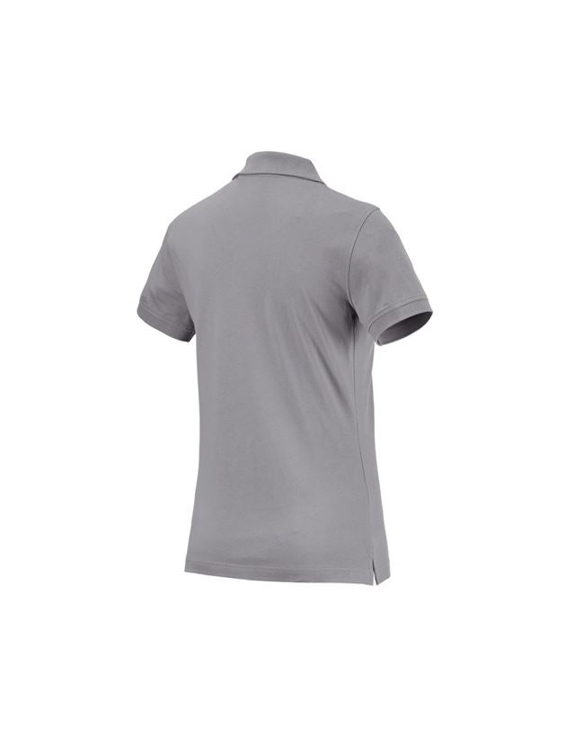 T-Shirts, Pullover & Skjorter: e.s. Polo-Shirt cotton, damer + platin 1