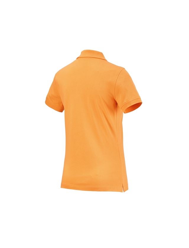 T-Shirts, Pullover & Skjorter: e.s. Polo-Shirt cotton, damer + lys orange 1