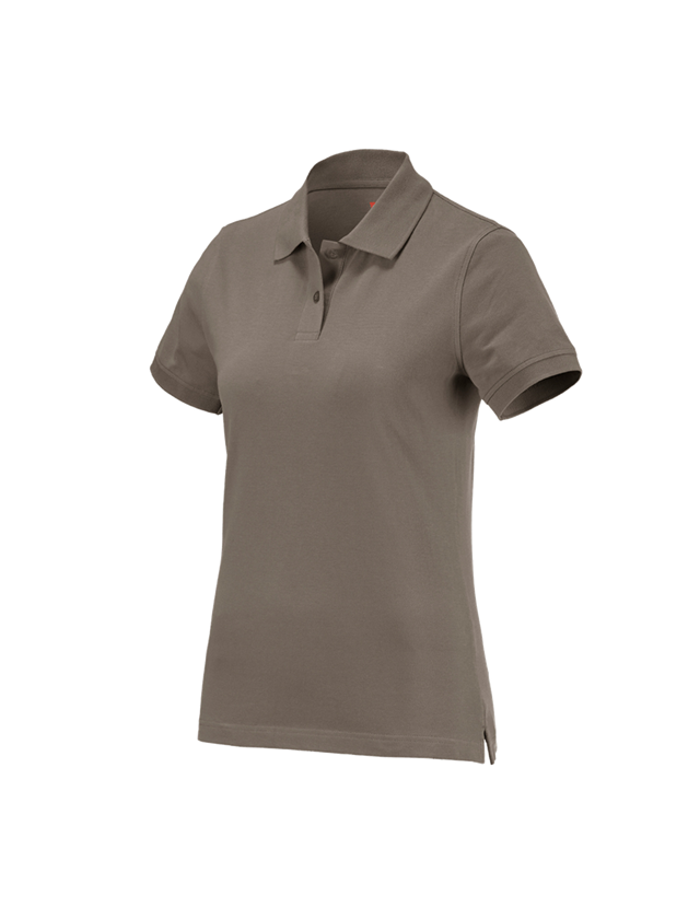 T-Shirts, Pullover & Skjorter: e.s. Polo-Shirt cotton, damer + sten