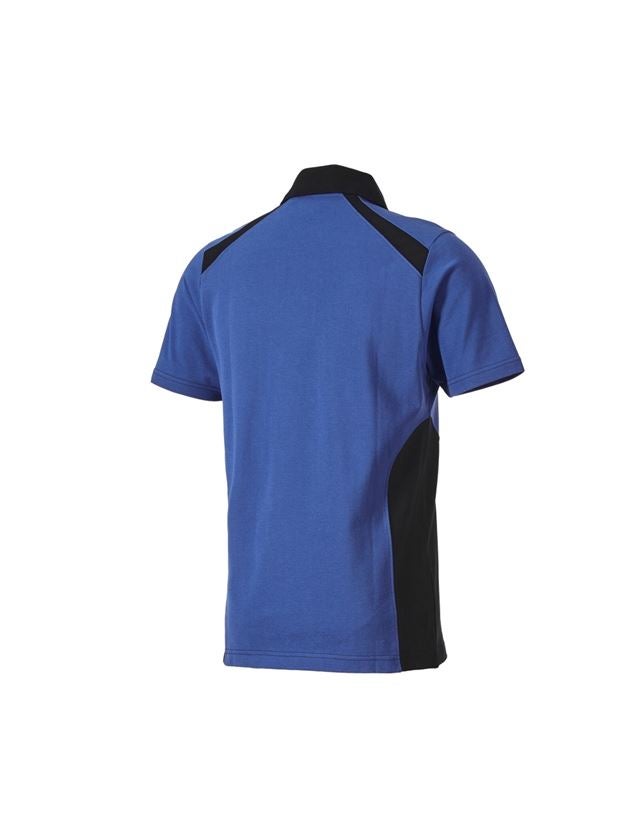 Emner: Polo-Shirt cotton e.s.active + kornblå/sort 3