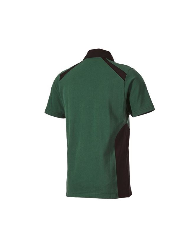 T-Shirts, Pullover & Skjorter: Polo-Shirt cotton e.s.active + grøn/sort 3