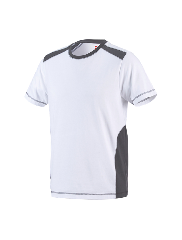 Emner: T-Shirt cotton e.s.active + hvid/antracit 2