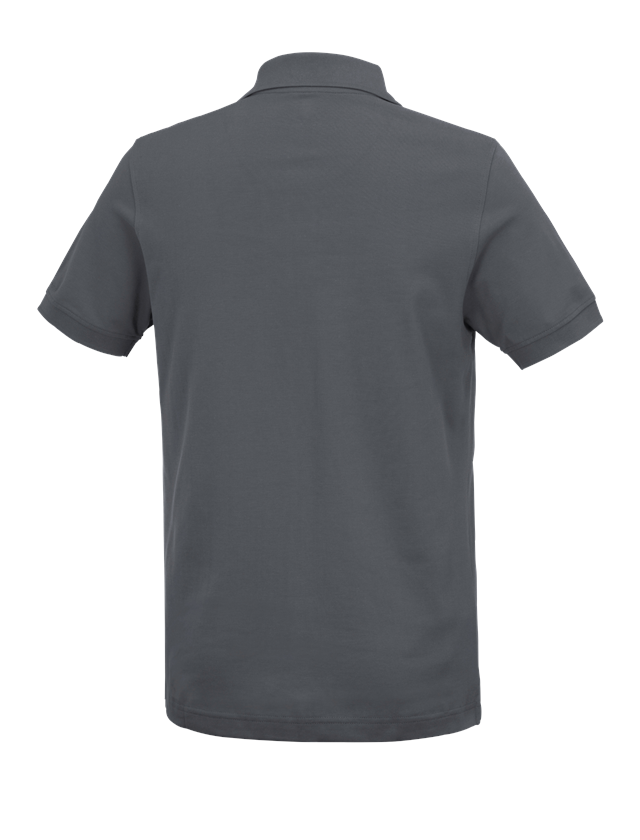 Emner: e.s. Polo-Shirt cotton Deluxe + antracit 3