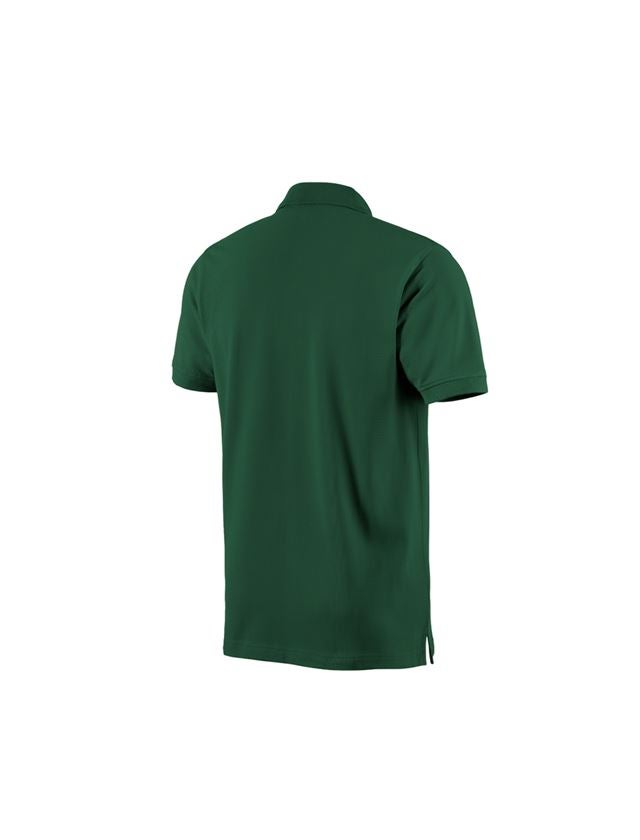 Plumbers / Installers: e.s. Polo shirt cotton + green 1