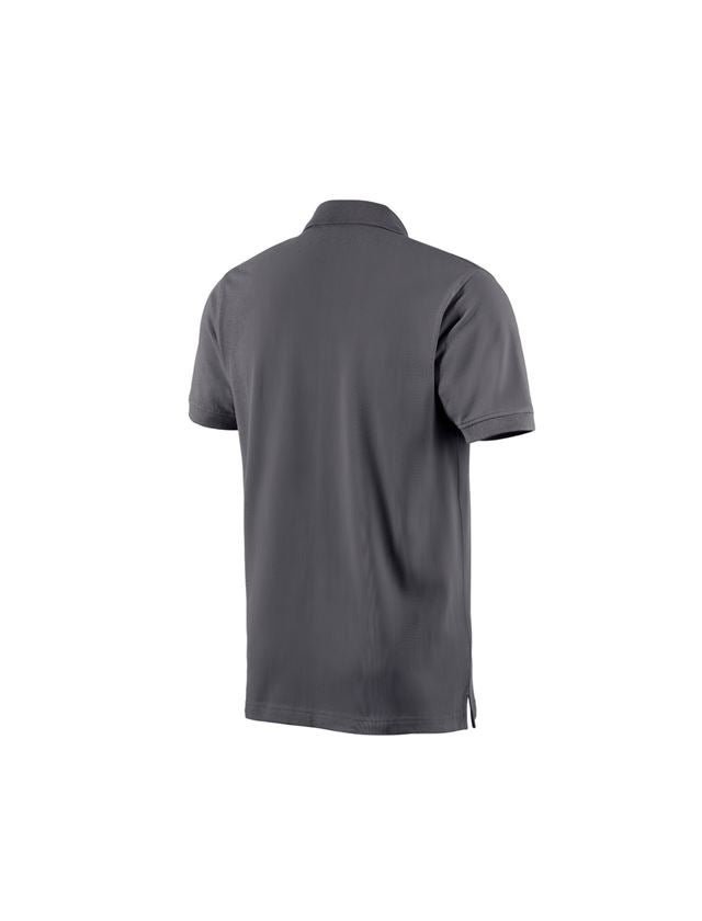 Topics: e.s. Polo shirt cotton + anthracite 3