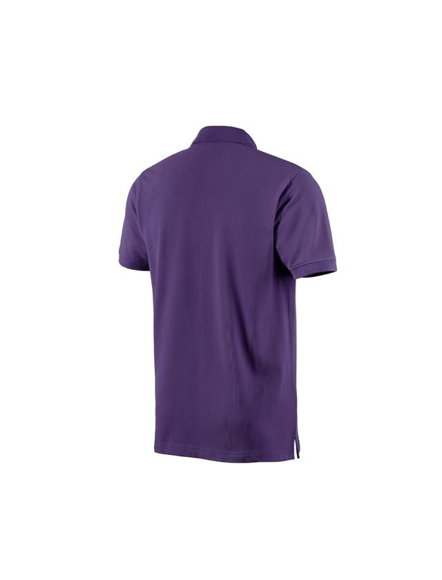 Emner: e.s. Polo-Shirt cotton + lilla 1