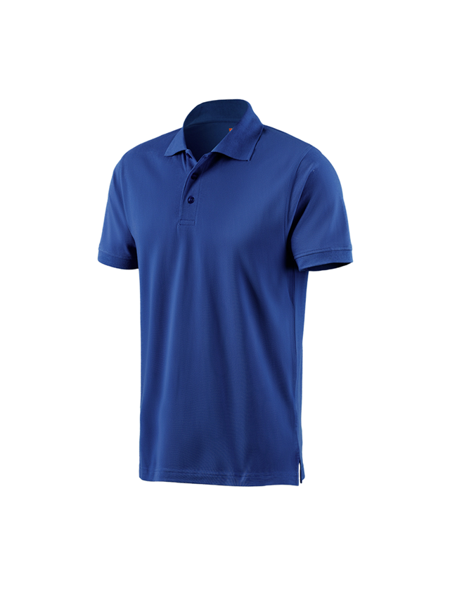 T-Shirts, Pullover & Skjorter: e.s. Polo-Shirt cotton + kornblå
