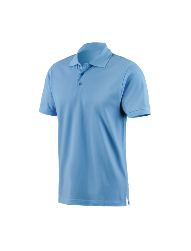 Tømrer / Snedker: e.s. Polo-Shirt cotton + azurblå