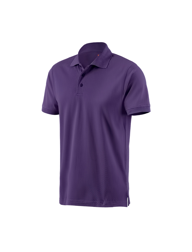 T-Shirts, Pullover & Skjorter: e.s. Polo-Shirt cotton + lilla