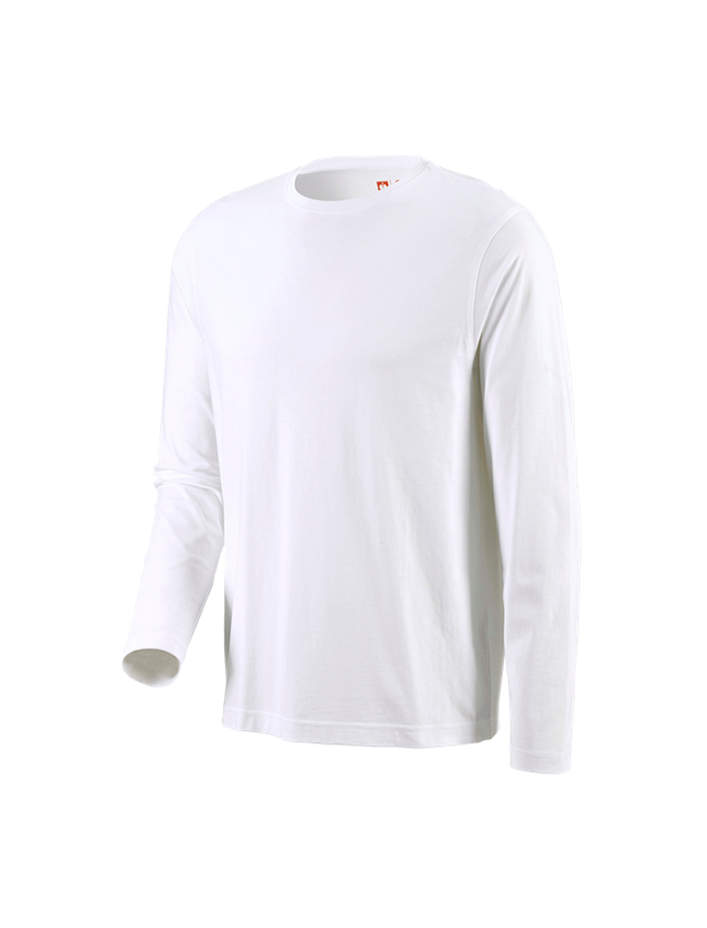 Plumbers / Installers: e.s. Long sleeve cotton + white