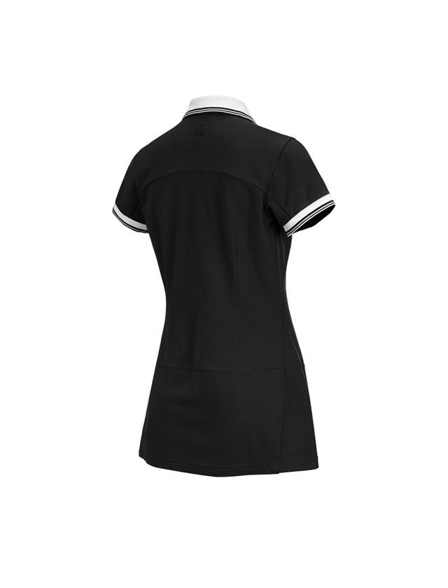T-Shirts, Pullover & Skjorter: Piquékjole e.s.avida + sort 1
