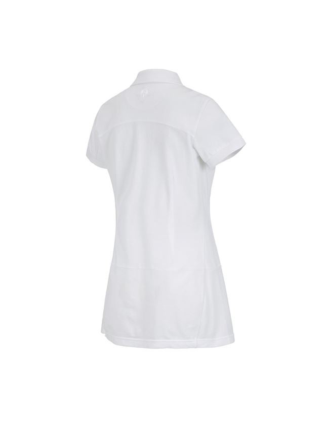 T-Shirts, Pullover & Skjorter: Piquékjole e.s.avida + hvid 1