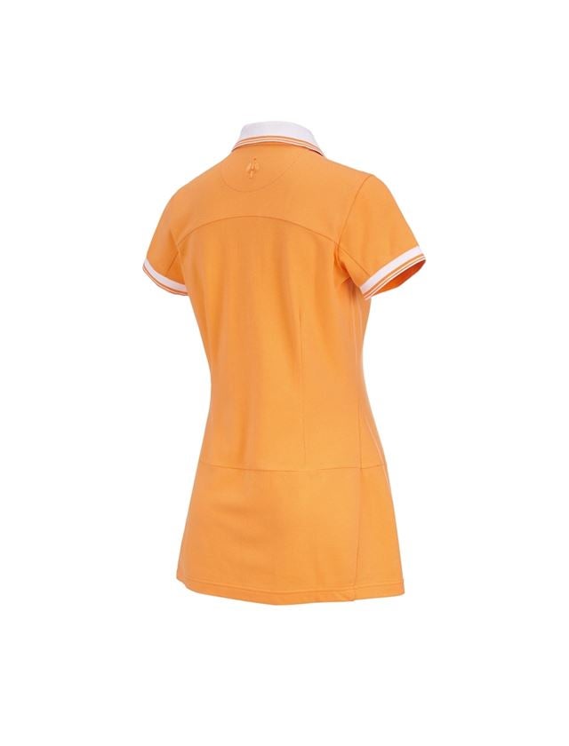Kjoler | Nederdele: Piquékjole e.s.avida + lys orange 1