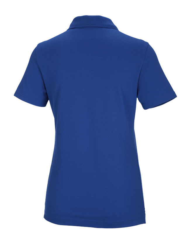 T-Shirts, Pullover & Skjorter: e.s. funktions poloshirt poly cotton, damer + kornblå 3