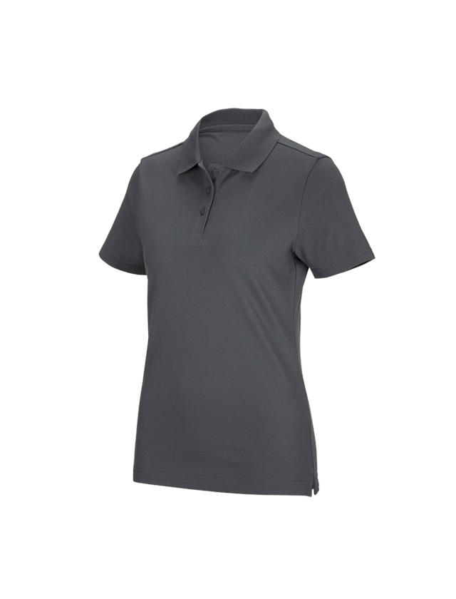 Emner: e.s. funktions poloshirt poly cotton, damer + antracit