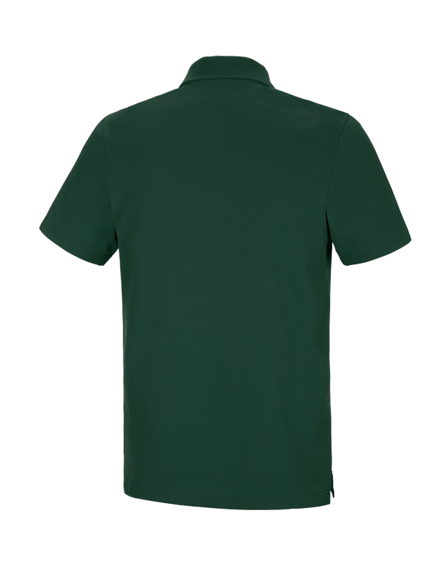 Gardening / Forestry / Farming: e.s. Functional polo shirt poly cotton + green 1