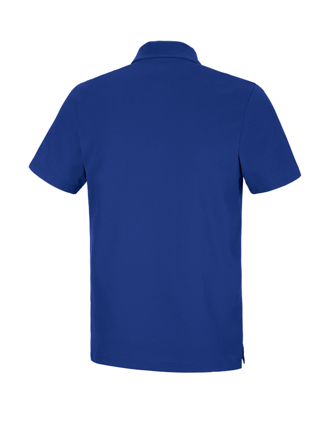 Plumbers / Installers: e.s. Functional polo shirt poly cotton + royal 1
